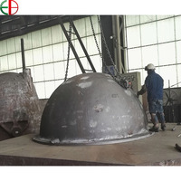 Pot de fusion en fonte sur mesure, résistant à la chaleur, pour la fusion d'alliages d'aluminium, de zinc et de plomb, destiné à la fonderie et au moulage