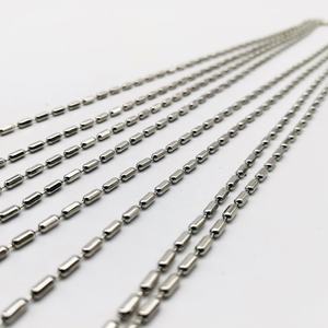 Chaîne de service <span class=keywords><strong>pour</strong></span> femmes, bijoux en acier inoxydable, haute qualité, collier à billes, clé/lunettes de soleil, chaîne métallique, offre spéciale, 2022 GT - Product Image 1