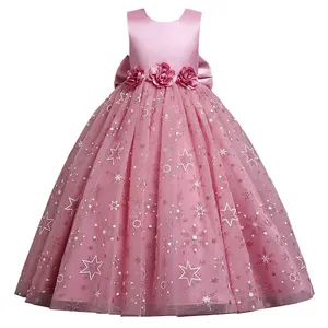 Pink self design net kids gown - Kidling - 2884810-hkpdtq2012.edu.vn