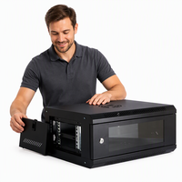Rack de serveur personnalisé 8U 19 pouces pour châssis réseau GPU 4U 3U, boîtier de support pour mini PC routeur avec climatiseur