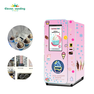 Soft Serve <strong>Ice</strong> <strong>Cream</strong> Vending <strong>Machine</strong> Automatic <strong>Ice</strong> <strong>Cream</strong> Vending Robot Cone <strong>Ice</strong> <strong>Cream</strong> Vending <strong>Machine</strong> <strong>for</strong> Franchise Use - Product Image 5