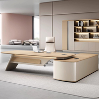 Scrivania Direzionale di Lusso, Produzione Professionale di Mobili per Ufficio, Tavolo da Ufficio per Manager ed Esecutivi