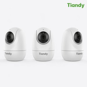 Caméra IP WiFi Tiandy 2MP 1080P HD Intérieure Vision Nocturne Couleur Détection de Mouvement Humain IA Audio Bidirectionnel Maison - Product Image 5