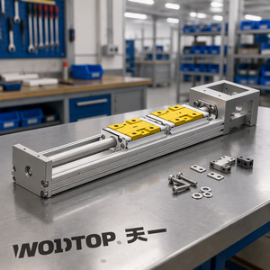 Módulo Lineal de Alta Precisión WDKK60-300A2-F0, Robot de un Solo Eje Accionado por Rodamiento de Bolas - Product Image 4