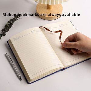 Cuaderno Magnético para Estudiantes, Oficina, Diario de Cuero A5, Cuaderno de Composición con Costura de Hilo y Encuadernación Encolada - Product Image 3