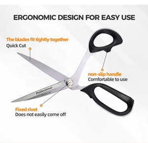 高品质裁缝剪刀 重型裁缝剪刀 服装设计师缝纫布料剪刀 - Product Image 6