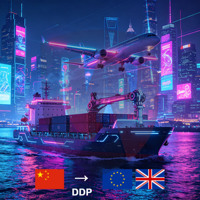 Envío de Carga Aérea Express, Logística DDP, Entrega Puerta a Puerta, de China a Países Europeos