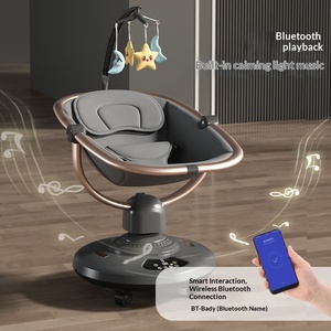 Cuna Eléctrica Multifuncional Horizontal para Bebés, Silla Mecedora, Dispositivo Inteligente para Calmar Recién Nacidos, Plástico, 6-12 Meses - Product Image 2