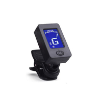 JT-01 Style Clip-on Guitar Tuner with CR2032 Battery Included