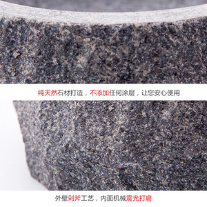 Natural Stone Bowl Korean Style Heat Resistant For Bibimbap And Noodles 2.1-4L Capacity Home Use - Product Image 5