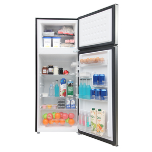 7.5Cu.Ft Hot Sale Stainless Steel Large Capacity Double Door Top-<b>freezer</b> Refrigerators Refrigerator for Home Household Refrigera - Product Image 3
