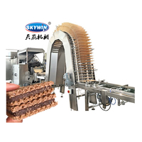 Ligne de production de gaufrettes OEM, machine automatique à gaufrettes, autres machines à snacks, équipement de boulangerie, prix d'usine