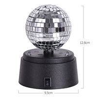 Mini Lampe Stroboscopique USB avec Alarme Sonore, Cadeau pour Enfant, Lumière Disco Laser LED avec Batterie