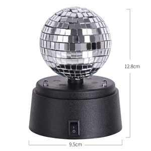 <span class=keywords><strong>Mini</strong></span> Lámpara Nocturna LED con Batería, con Sonido de Alarma, Estilo Disco, con Láser y Bola de Discoteca, Regalo para Niños - Product Image 4
