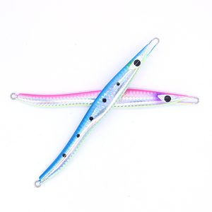 Hunthouse — leurre métallique au plomb, appât artificiel idéal pour la pêche en mer, au thon ou au <span class=keywords><strong>poisson</strong></span> nageur, modèle G2, vitesse lumineuse, 100/150g - Product Image 2