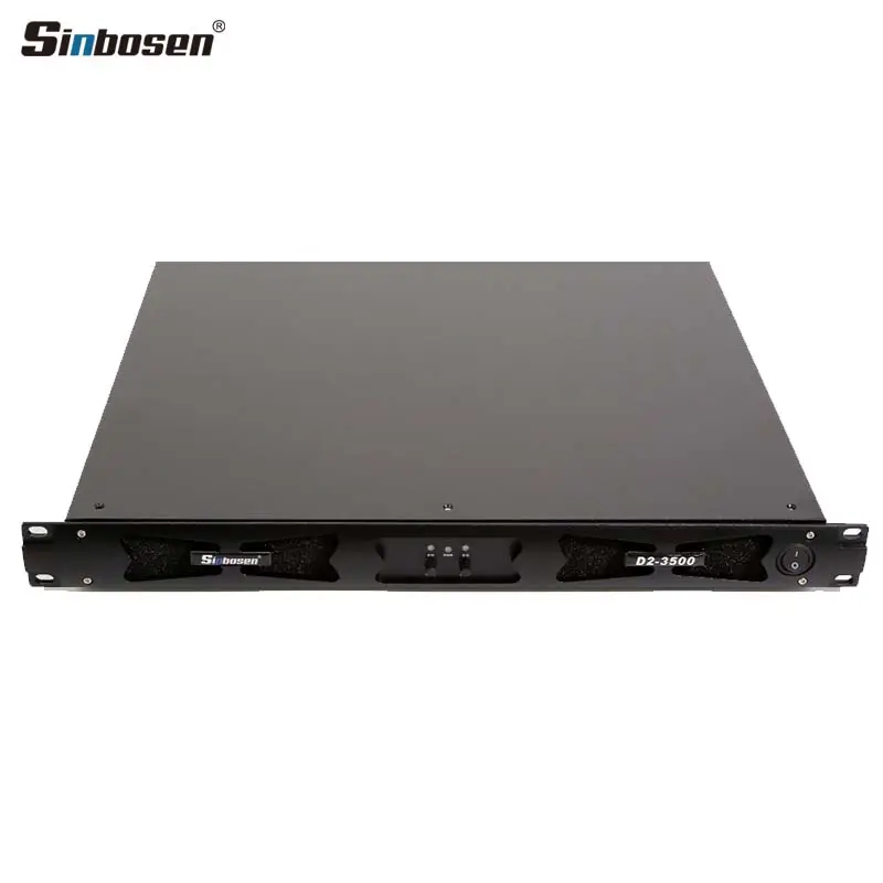 Sinbosen digital power amplifier 8000watts D2-3500 digital stereo amplifiers for home stage performance