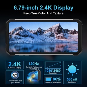 Teléfono Inteligente Resistente con Proyector de 6.79 Pulgadas, 100MP, Visión Nocturna, Android 14, 12+512GB, IP68, LCD, LTE, Unihertz TANK <span class=keywords><strong>2</strong></span> PRO - Product Image 2
