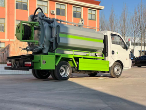 Camión Limpiador de Alcantarillado Manual Diésel Dongfeng Blue Plate 3+1 para Desobstrucción de Drenajes y Succión de Aguas Residuales - Suministro de Fábrica - Product Image 6