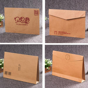 Bolsas de Papel Kraft Negras y Marrones para Ropa, Vestidos, Ropa Interior, Camisetas, con Cierre Adhesivo, para Boutique en Línea, Venta al Por Mayor - Product Image 6