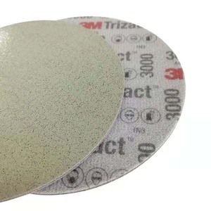 Giấy Nhám KHÔ ƯỚT <span class=keywords><strong>3M</strong></span> 02085 6 Inch 3000 Grit Miếng Bọt Biển Mài Mòn Mềm Miếng Bọt Biển Đánh Bóng Trizact - Product Image 4