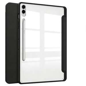 Coque arrière transparente en PC mince et protectrice pour <span class=keywords><strong>tablette</strong></span> <span class=keywords><strong>Samsung</strong></span> Galaxy Tab S9 Plus S10 Plus S9 FE Plus - Product Image 1