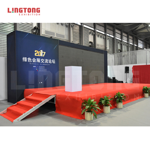 Kapalı ve açık gösteri için hareketli Lingtong yüksekliği ayarlanabilir alüminyum esnek sahne - Product Image 2