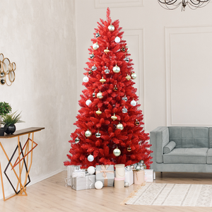 Vente chaude pas cher échantillon décoration intérieure cadeau <span class=keywords><strong>de</strong></span> <span class=keywords><strong>noël</strong></span> <span class=keywords><strong>meilleur</strong></span> arbre <span class=keywords><strong>de</strong></span> <span class=keywords><strong>noël</strong></span> <span class=keywords><strong>artificiel</strong></span> rouge 4ft ~ 9ft - Product Image 4