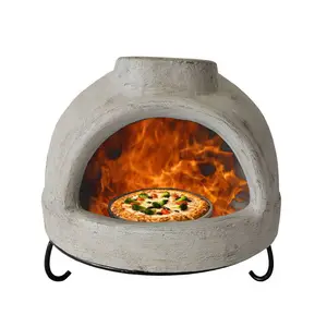 Factory direct outdoor Concrete Pizza Oven Wood-burning pizza oven