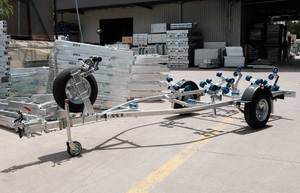 Remolques de aluminio confiables y estables para barcos Rib Australia Contáctenos para obtener más información - Product Image 2