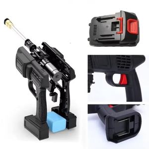 Pistolet à eau haute tension sans fil pour lavage de voiture, machine à laver de voiture portable, alimentation de charge, pistolet à eau haute tension - Product Image 2