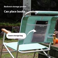 Chaise pliante en alliage d'aluminium ultra-légère BSCI pour le camping en plein air, la pêche, la plage, les loisirs