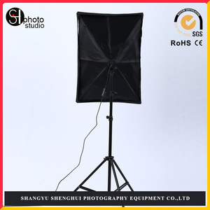 SH Photo Studio 50x70cm Single Head <b>Softbox</b> 2m <b>Light</b> Stand Photography Lighting Equipment - Product Image 4