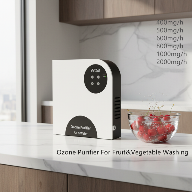 Home Use Ozonator 2g/h Ozone Generator Machine Water Ozonizer 2000mg/h Fruit Vegetable Washer Air Purifiers Car Sterilization
