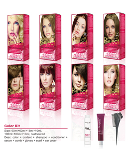 Naspura Crema Colorante Permanente per Capelli 8.31 <span class=keywords><strong>Biondo</strong></span> Nocciola <span class=keywords><strong>Chiaro</strong></span>, Basso Contenuto di Ammoniaca, Ingredienti Naturali, Colorazione Professionale per Adulti - Product Image 6