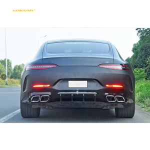 2018 POUR KITS DE CARROSSERIE pour Mercedes Ti <span class=keywords><strong>Gt</strong></span> Classe 4 portes Kit de carrosserie Mise à niveau vers Gt63 <span class=keywords><strong>S</strong></span> Style Pare-chocs Nouvel État Accessoires de voiture Aut - Product Image 5