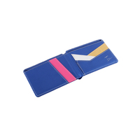 Portefeuille pliable multifonction pour homme de luxe, 9 emplacements pour cartes, porte-cartes de crédit et de carte d'identité, sans fermeture, motif uni