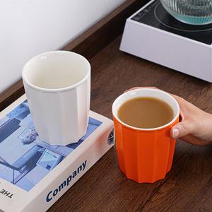 400Ml Minimaliste Céramique Simple Couleur Unie Motif Tasse Gobelet Chaud Et Froid - Product Image 4