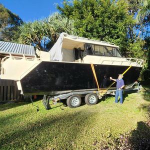 <span class=keywords><strong>Gospel</strong></span>-miniyate barato de aluminio catamaman, bote de pesca, 26 pies, a la venta - Product Image 6