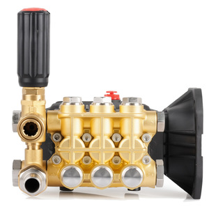 Bomba de Pistón de Alta Presión Haojiang MF1520 de 200 Bares, 15 L/min, Cabezal de Bomba de Lavado de Autos Totalmente en Cobre, Accionamiento por Motor Eléctrico - Product Image 1