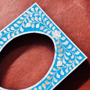Premium Artisan Bone Inlay Photo Frames Decorative <b>Mosaic</b> Style Picture Frames for Home Interior Living Room Natural Crafts - Product Image 3