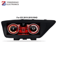 YZG-sistema de navegación GPS para coche, pantalla de 10,25 pulgadas, 8 núcleos, Android 10, 4 + 64GB, Lexus ES 350, 300, 2010, 2012, 2014, 2016, 2017, 2018, RHD