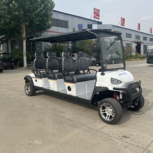รถกอล์ฟออฟโรด 72V 6 ที่นั่ง สำหรับขับขี่บนถนน รถกอล์ฟแบบยกสูง 60V 72V สำหรับเที่ยวชมสถานที่ - Product Image 2