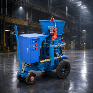 Máquina de pulverización de hormigón refractario ecológico para material ignífugo - Product Image 6