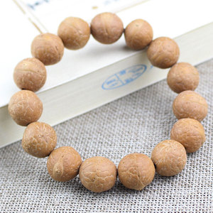 Nepalese Bodhi Seed <b>Bracelet</b> 14-15mm Round <b>Beads</b> For <b>Men</b> Women Couples Gift Jewelry - Product Image 1