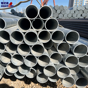 Les marchandises ponctuelles peuvent être personnalisées tuyau en acier galvanisé 32mm 48 <span class=keywords><strong>3</strong></span> mm tuyau en acier galvanisé poteau de signalisation en acier galvanisé - Product Image 5