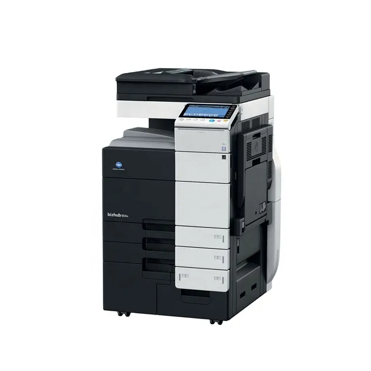 Used High Speed Digital Printers Black&white Copiers for Konica Minolta Bizhub 654e 754e Photocopier Machines