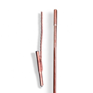 Tiges de terre brasables non alliées Costal les plus vendues tuyau en cuivre soudable à excellente conductivité thermique pour équipement électrique - Product Image 1