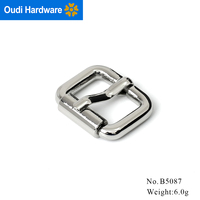 Fabricants de boucles de ceinture en alliage de zinc, boucle de ceinture 3/4, boucle de manteau en métal pour pièces de vêtement