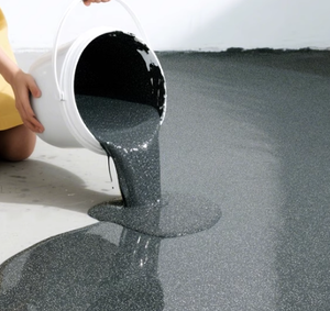 Parking Lots Scraping Applied Anti-slip Water-resistant Wear Resistant Natural Color Sand Customized <strong>Epoxy</strong> <strong>Flooring</strong> <strong>Coating</strong> - Product Image 2