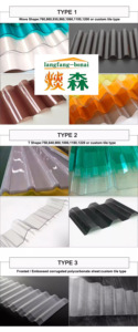 Plaques de toiture ondulées en <span class=keywords><strong>polycarbonate</strong></span>, matériau de construction pour serres, panneaux ondulés en plastique, plaques de toiture ondulées en PC - Product Image 4